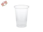 50 Stk. PLA Ausschankbecher 300 ml klar Trinkbecher Plastikbecher