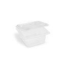 50 Stk. Klappschalen Salatschalen mit Deckel PET 500 ml