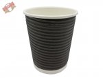 50 Stk. Coffee to Go Becher Ripple Cups 0,2 ltr. Hartpapier mit PE-Beschichtung